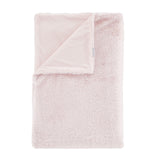 Catherine Lansfield Glamour Fur Throw Blush