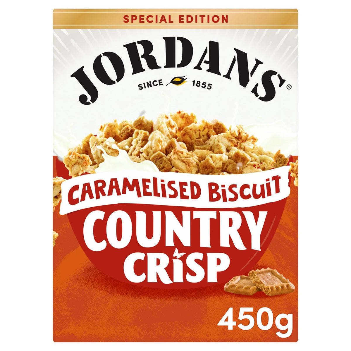 Jordans Country Crisp Caramelised Biscuit - Special Edition