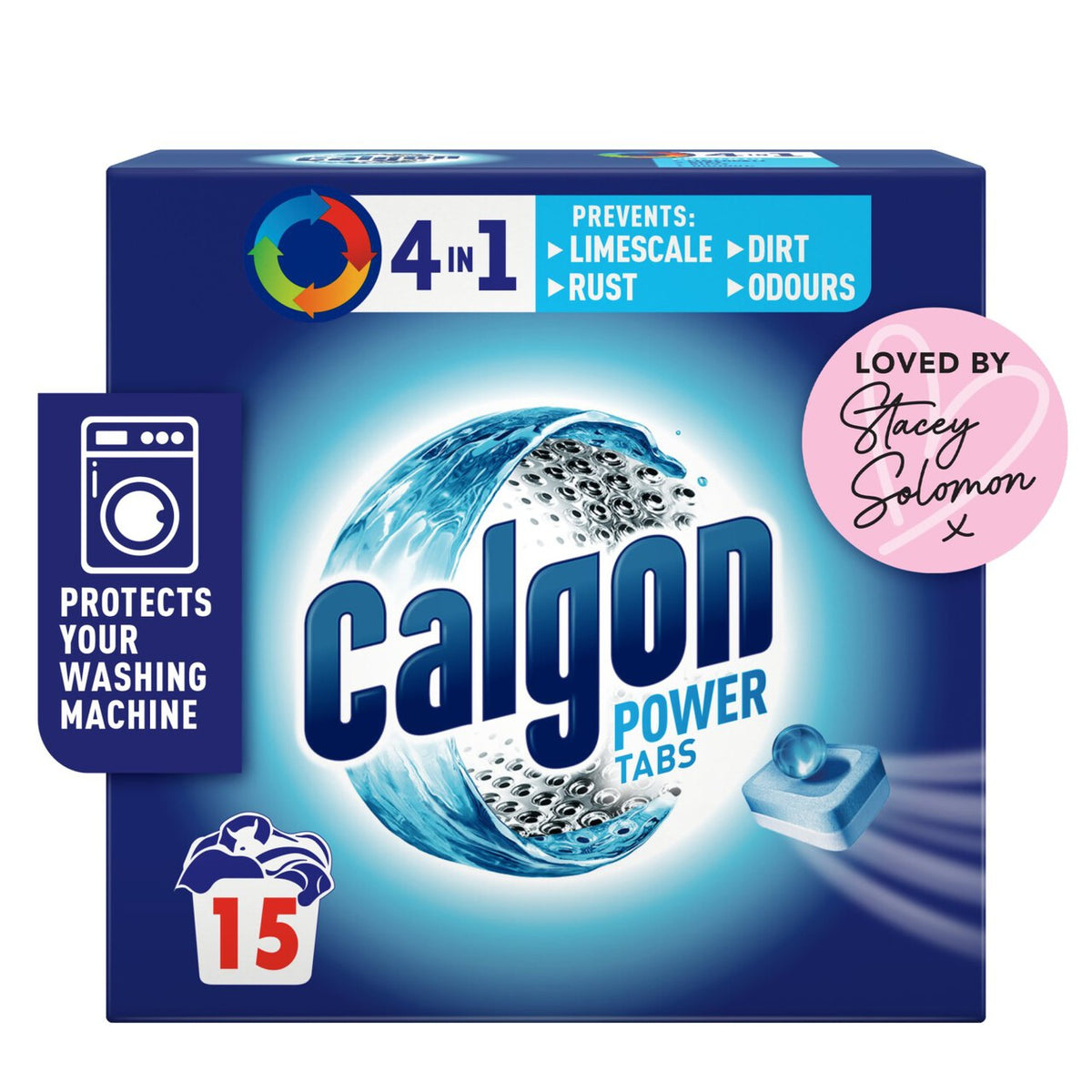 Calgon 4-in-1 Washing Machine Water Softener Tablets