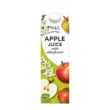 M&S Pressed Apple Juice with Elderflower   1L