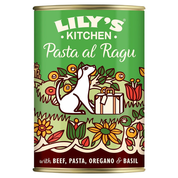 Lily's Kitchen Dog Pasta Al Ragu Tin 400g