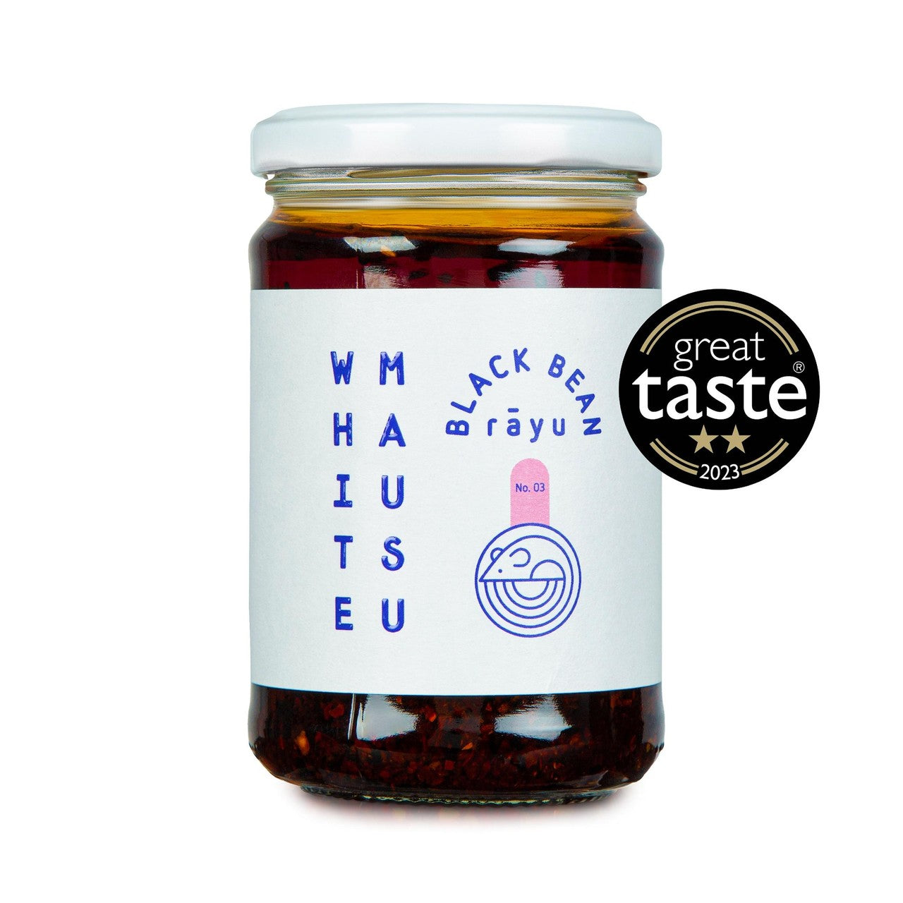 White Mausu Black Bean Rayu Chilli Oil