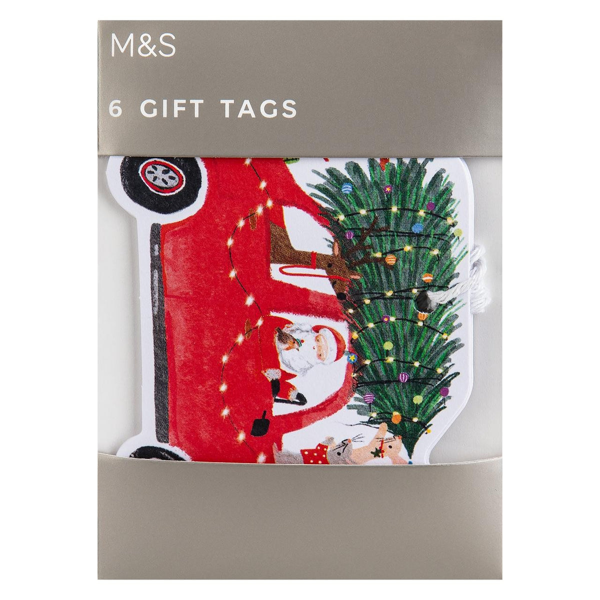 M&S Cars Christmas Gift Tags