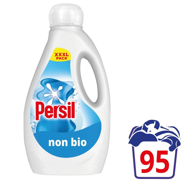 Persil Non Bio Liquid Laundry Washing Detergent 95 Washes   2600ml