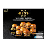 M&S Collection 10 Mini Beef Burgers