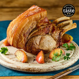 DukesHill French Trimmed Pork Rack - Handcrafted British Outdoor Bred