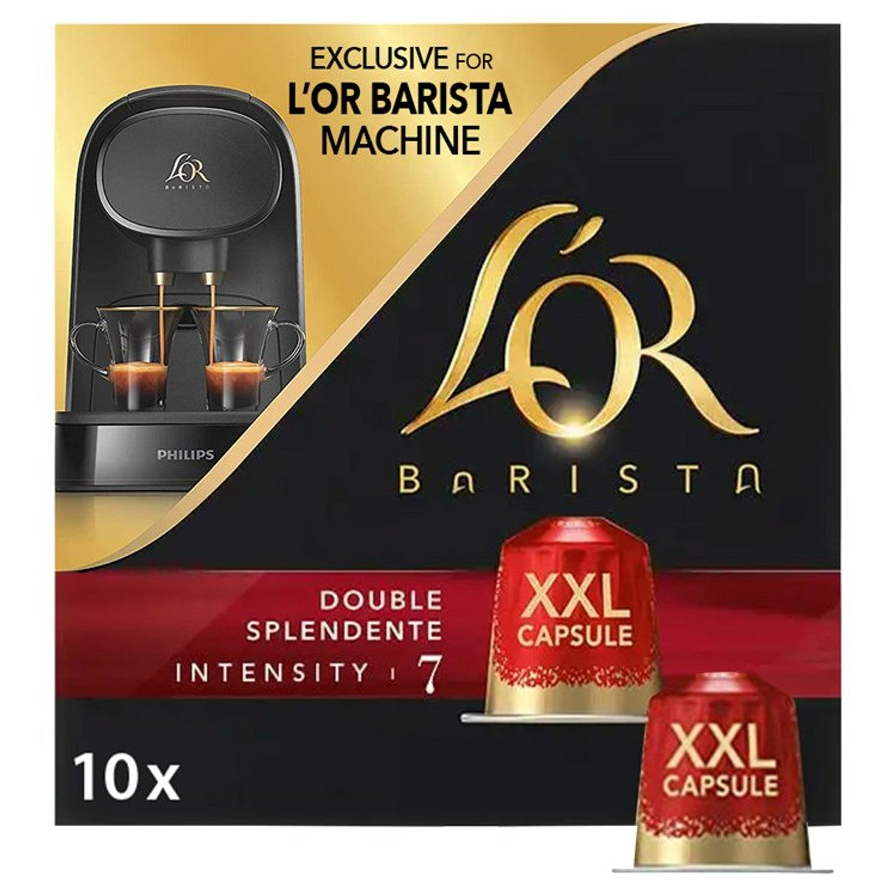 L'OR BARISTA Double Espresso XXL Coffee Pods Intensity 7