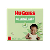 Huggies Natural Care Baby Wipes Quad Pack