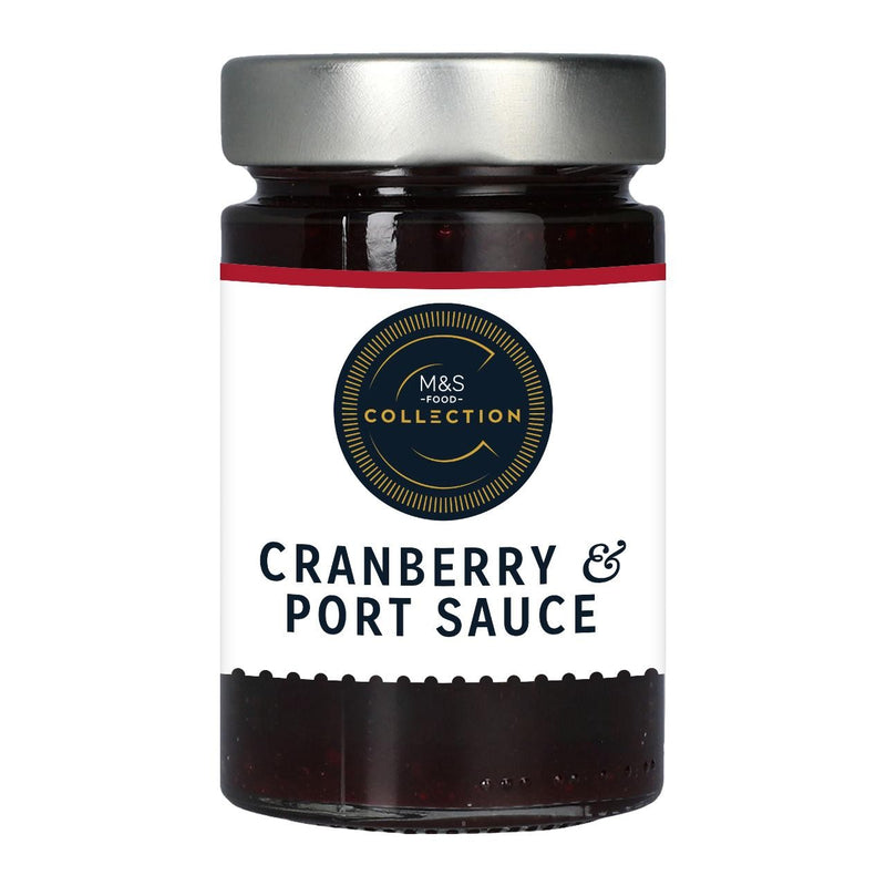 M&S Collection Cranberry & Port Sauce