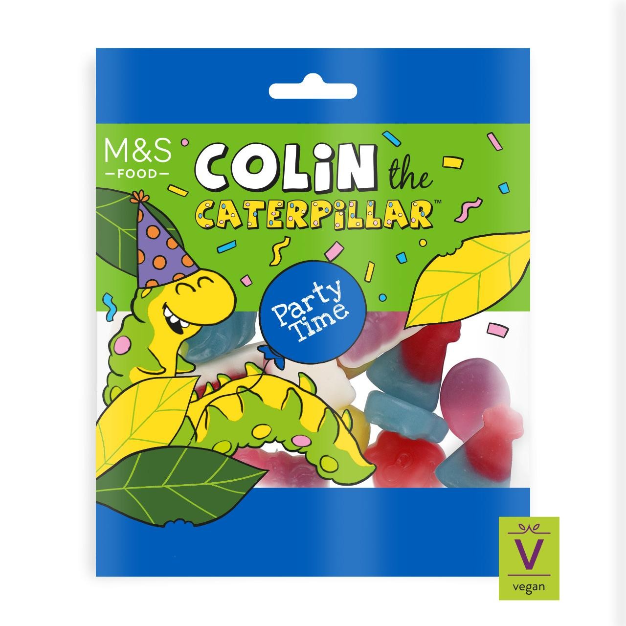M&S Colin the Caterpillar Party Time   170g