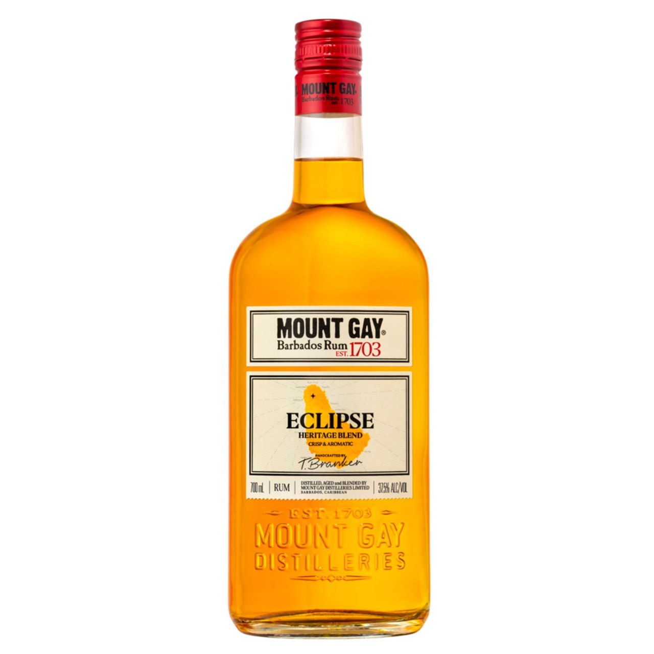 Mount Gay Eclipse Barbados Golden Rum   70cl