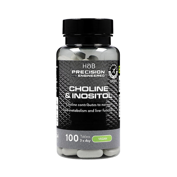 H&B Precision Engineered Choline & Inositol Vegan Tablets