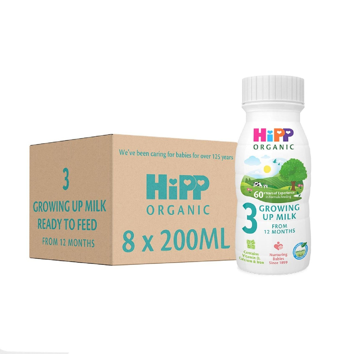 HiPP Organic 3 Growing up Baby Milk Liquid Formula From 12 Months