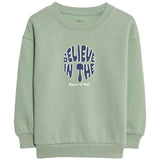 M&S Graphic Sweat, 3-4 Years, Pale Green