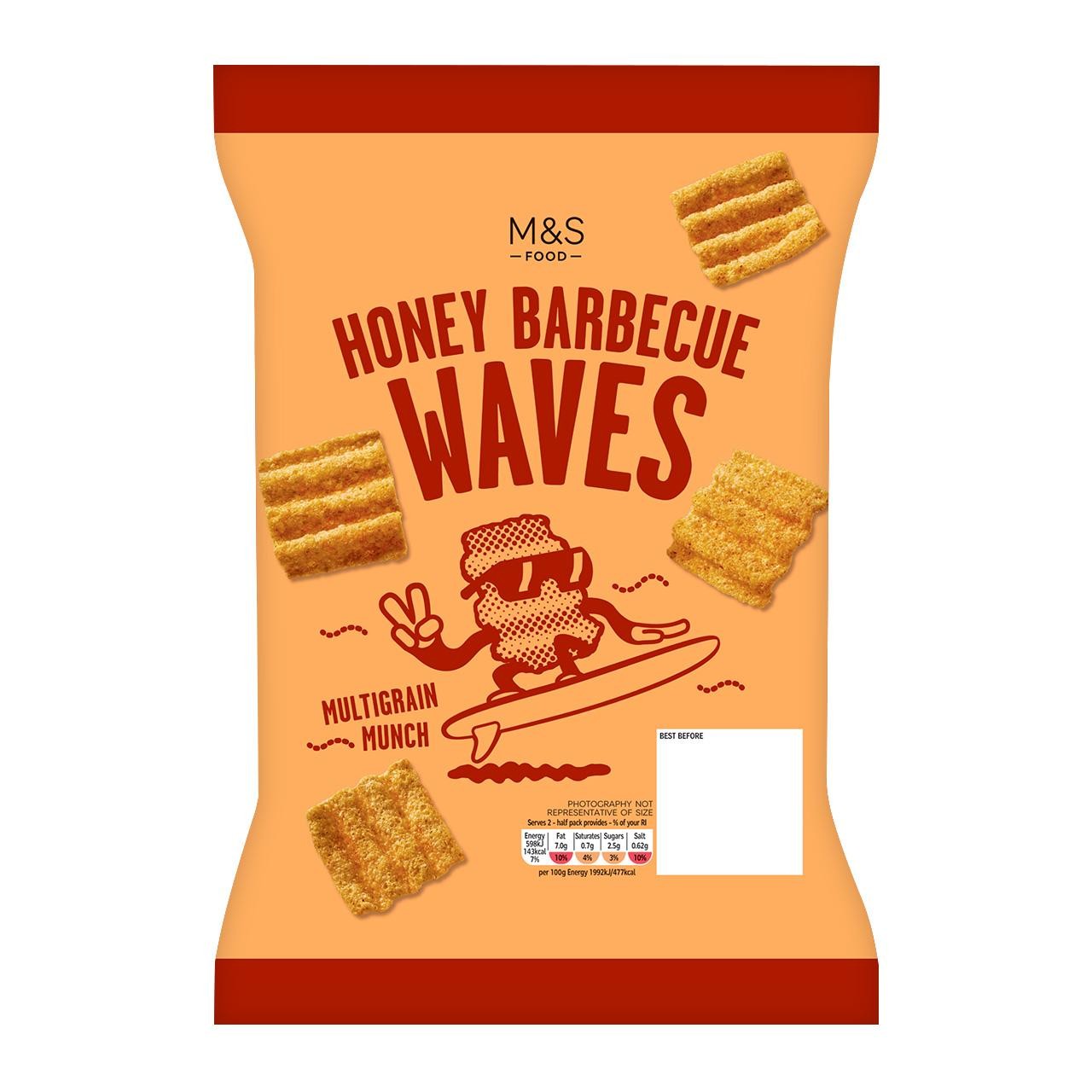 M&S Honey Barbecue Multigrain Snacks