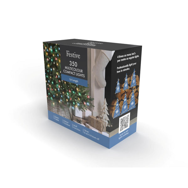 350 Compact Sparkle Lights - Multicolour