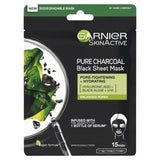 Garnier Pure Charcoal and Algae Hydrating Black Sheet Mask