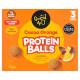 GOOD4U PROTEIN BALLS COCOA ORANGE MULTIPACK 3 x 40g