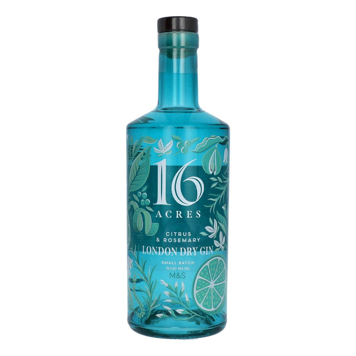M&S 16 Acres London Dry Gin   70cl