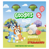 Goodies BLUEY Kids Snack Banana & Strawberry Yoghurt Pouch Multipack
