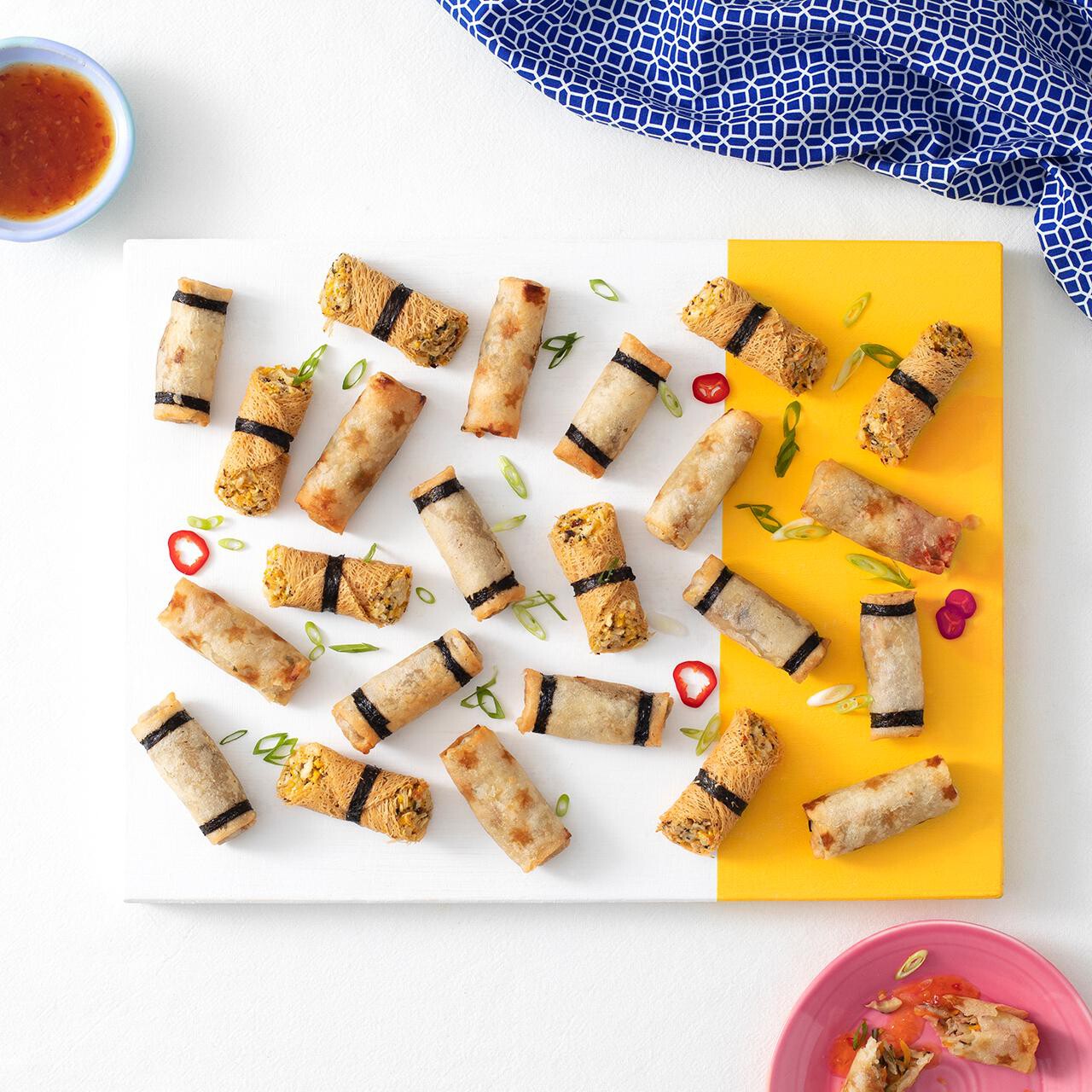 M&S 24 Vegetable Spring Roll Selection   600g