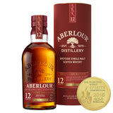 Aberlour 12 Year Old Speyside Single Malt Scotch Whisky With Giftbox