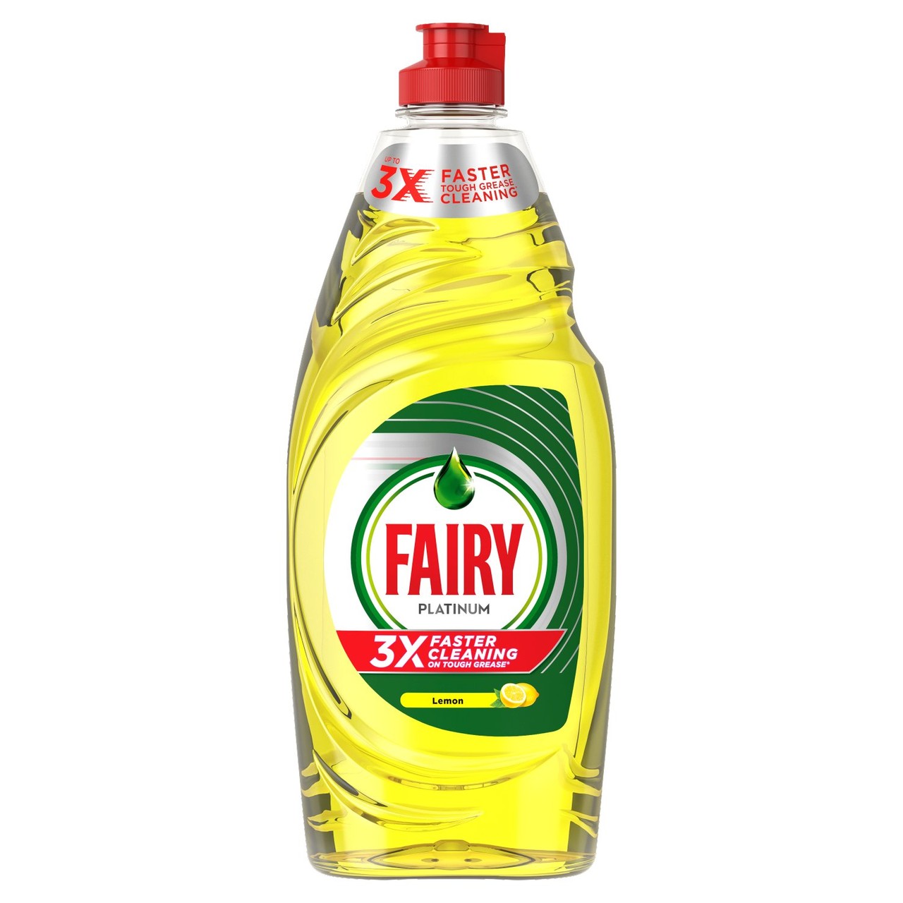 Fairy Platinum Quickwash Lemon Washing Up Liquid