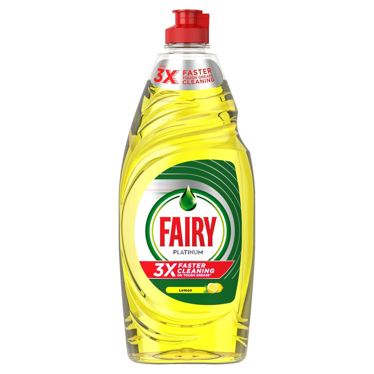 Fairy Platinum Quickwash Lemon Washing Up Liquid