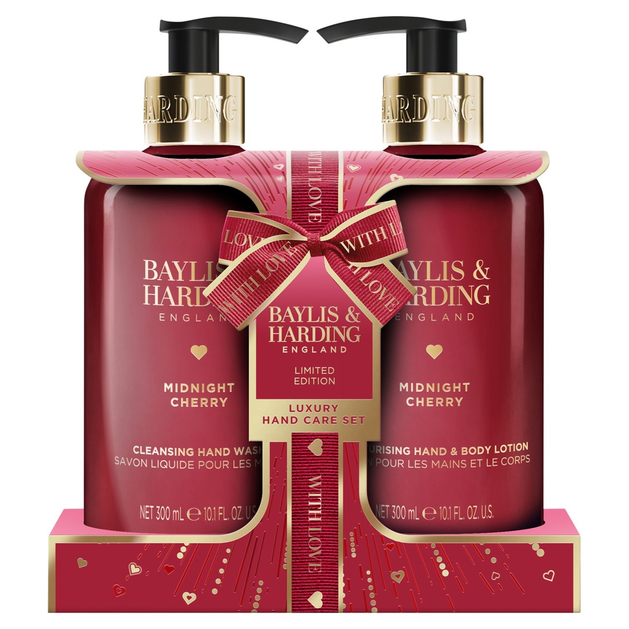 Baylis & Harding Midnight Cherry Luxury Hand Care Gift Set