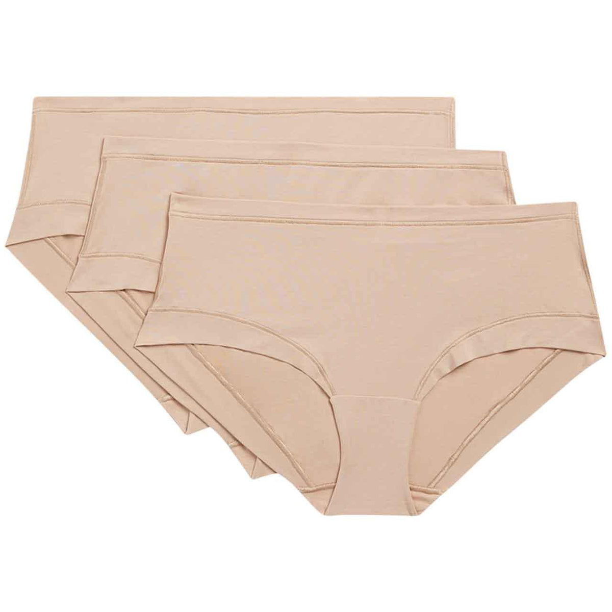 M&S Body Flexifit Modal Low Rise Shorts, Size 12, Rose Quartz