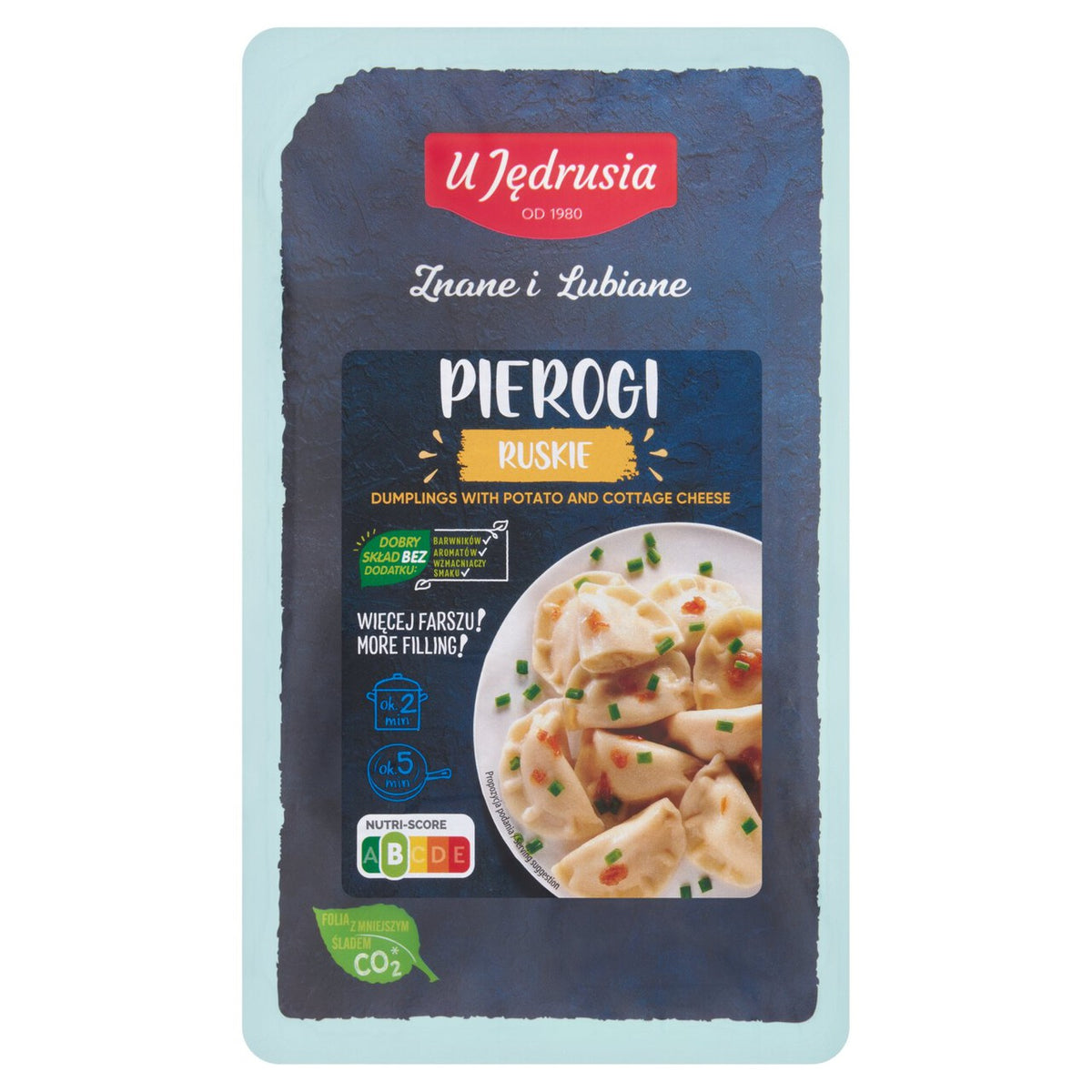 U Jedrusia Dumplings with Potato and Cottage Cheese