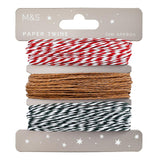 M&S Fun Christmas Twine