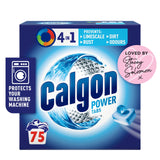 Calgon 4-in-1 Washing Machine Water Softener Tablets   75 per pack