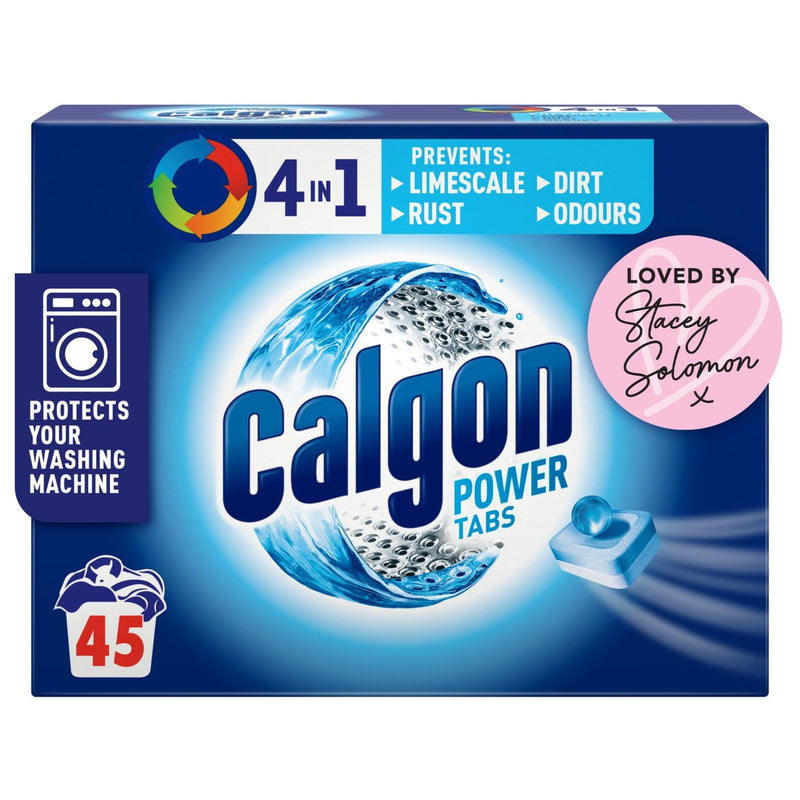 Calgon 4-in-1 Washing Machine Water Softener Tablets 45 per pack