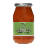 M&S Tomato & Hidden Veg Pasta Sauce Serves 4