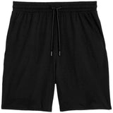 M&S Supima Cotton Blend Pyjama Shorts, L, Black