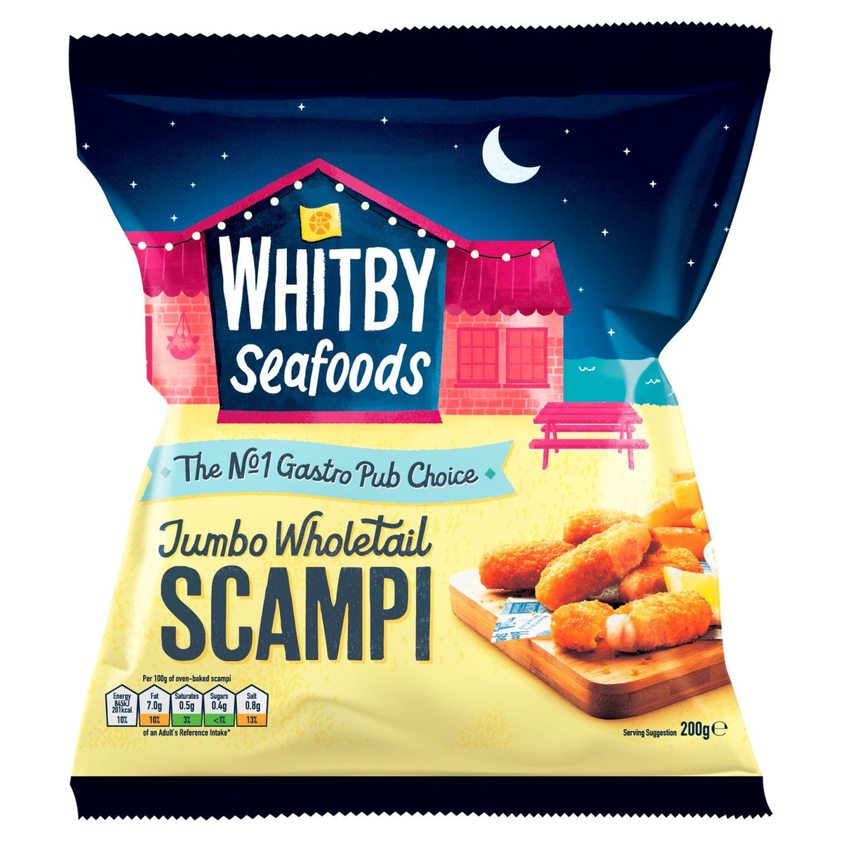 Whitby Seafoods Jumbo Scampi Frozen