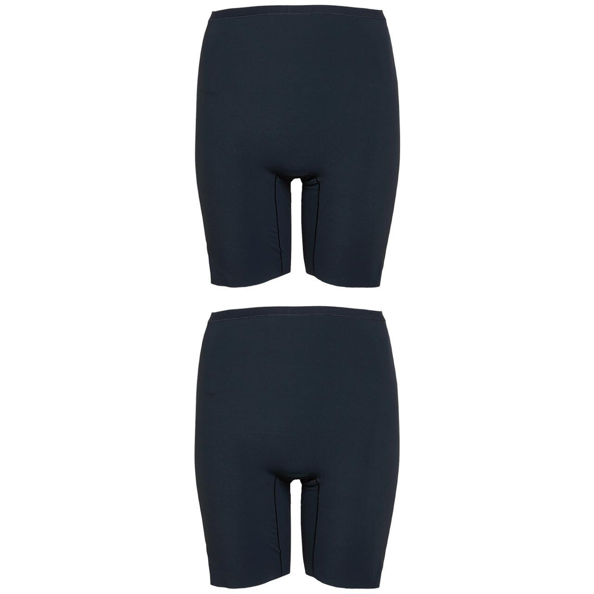 M&S Womens Light Control Thigh Slimmers, 2 Pack, 18, Black