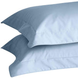 M&S 2 Pack Egyptian Cotton Pillowcases, One Size, Light Wedgewood