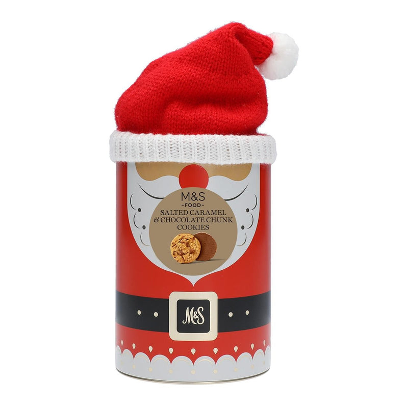 M&S Salted Caramel & Chocolate Chunk Cookies Tin