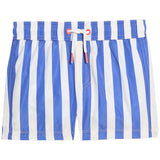 M&S Thick Stripe Swim Shorts, 4-5 Y Blue Mix