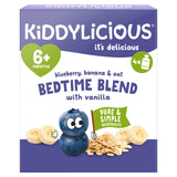 Kiddylicious Blueberry,Banana & Oat Bedtime Blend Pouch Baby Food Multi 6m+