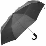 M&S Collection Crook Handle Umbrella with Windtech, Black