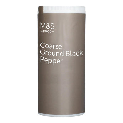 Grovmalt sort pepper i potte