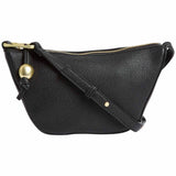 M&S Womens Faux Leather Mini Cross Body Bag, Black