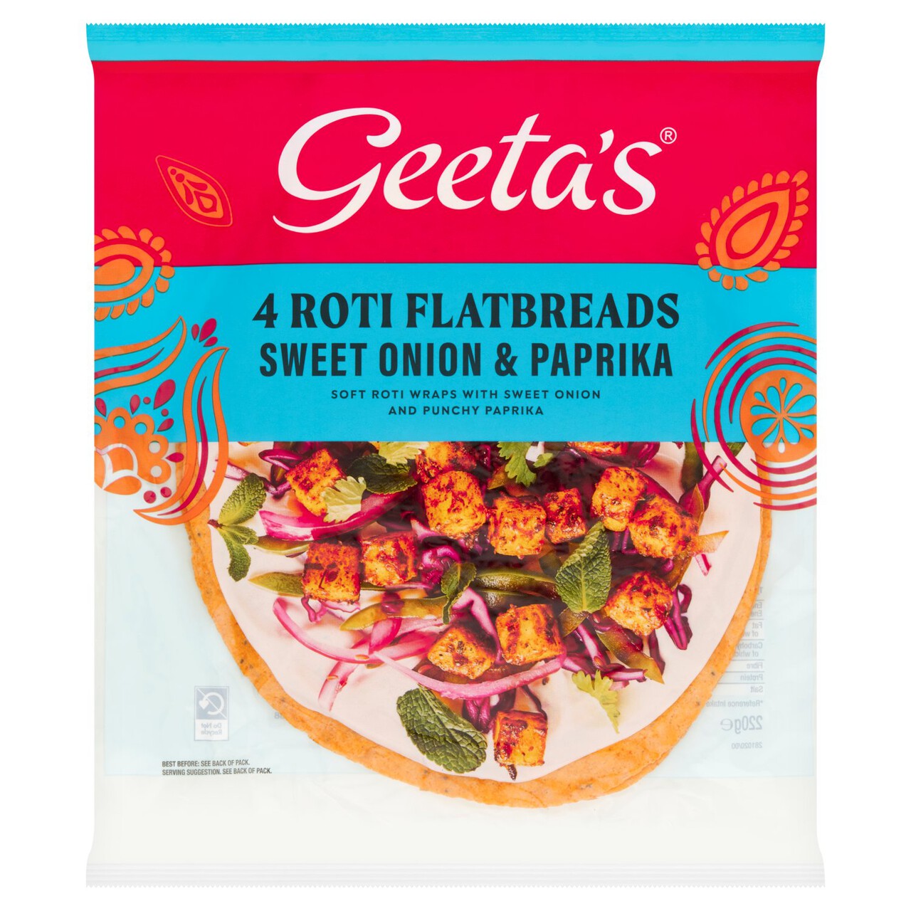 Geeta's Paprika & Sweet Onion Flatbread
