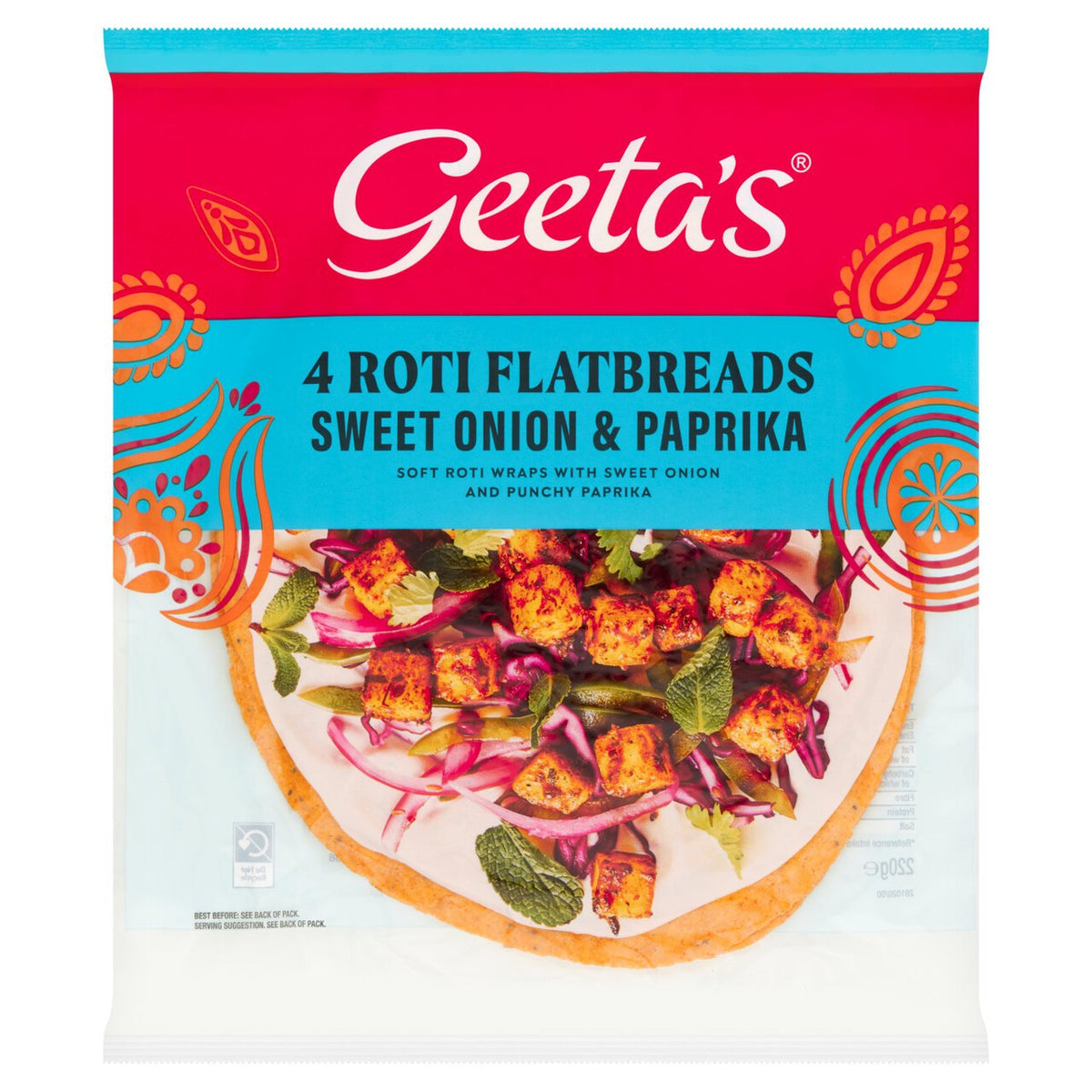 Geeta's Paprika & Sweet Onion Flatbread
