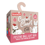 Cupid & Comet Foot of Festive Cat Balls