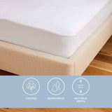 M&S Sleep Solutions Mattress Protector, Double (4 ft 6), White