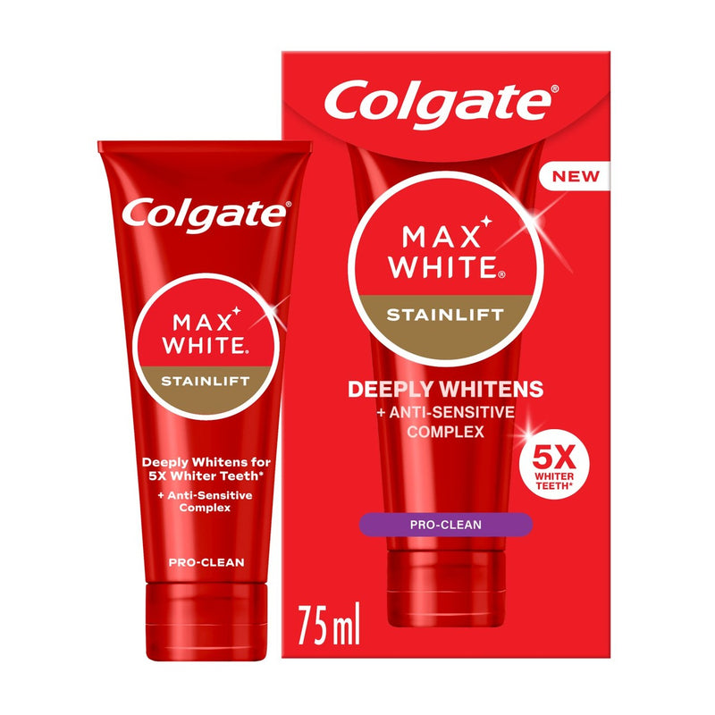 Colgate Max White Stainlift Teeth Whitening Toothpaste